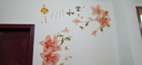 3D立体墙贴中国风自粘卧室客厅玄关墙面装饰贴纸背景墙贴画墙纸 6.家和富贵花 特大 实拍图