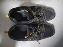 骆驼动感骆驼男鞋真皮户外登山鞋秋冬季男士休闲旅游鞋防滑耐磨徒步运动鞋 黑黄色633 43 实拍图