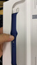 Apple/苹果 Watch SE 智能手表GPS款40毫米银色铝金属表壳丹宁色运动型表带M/L MXF23CH/B 实拍图