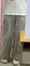 森马（Semir）防晒休闲裤女25夏季一裤两穿阔腿裤凉感裤子109325127003 实拍图