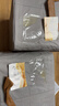 自然屋天竺棉衣服收纳箱衣物整理储物筐衣柜双层加厚可水洗折叠收纳盒袋 双层天竺棉-高品质-可水洗无异味 （47*28*20cm）喷塑实芯钢架 实拍图