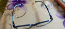 普莱斯（pulais）儿童防蓝光眼镜近视眼镜框架抗蓝光男女孩通用深蓝色8072 实拍图