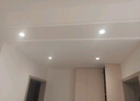 雷士（NVC）筒灯 LED三色可调孔灯筒射灯天花灯走廊过道灯 背景装饰灯牛眼灯 米露筒灯Ra95-5W正白-白杯开孔55mm 实拍图