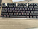 达尔优（dareu）EK815机械合金版机械键盘 有线键盘 游戏键盘 多键无冲 吃鸡电脑 办公键盘 混光黑银茶轴 实拍图