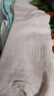甜美蓝色袜子女夏薄款纯色网眼透气吸汗堆堆袜miumiu芭蕾风中筒袜 【白色+蓝色+粉色】 3双 实拍图