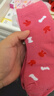 棉十三儿童袜子中筒袜女宝可爱女孩大童潮新疆棉10A抗菌防螨青少年童袜 实拍图
