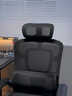 南皇电脑椅子人体工学椅护腰久坐办公室职员会议写字椅靠背升降转座椅 分离升降黑-收纳扶手-3级气杆 120-155度(含) 可旋转可升降扶手 -双背升降腰托 实拍图