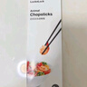 乐扣乐扣 合金筷子家用分食筷公筷专筷日式餐具套装耐高温易清洗5双装 实拍图
