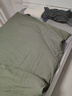 三五八五 学生军训棉被子单人宿舍军绿棉花褥子被褥热熔被 8斤军绿棉花被【150*200】 优质面料 实拍图