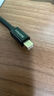 山泽Mini DP转HDMI转换器线 适用苹果Surface笔记本迷你dp雷电接口电脑接显示器投影仪1.5米 MD1015 实拍图