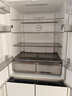 美菱（MeiLing）双系统零嵌冰箱510升十字冰箱四开门超薄冰箱底部散热节能主动除菌国家补贴BCD-510WSP9CZX雪域白 实拍图