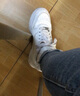彪马（PUMA）经典休闲小白鞋男女款夏季白色运动板鞋CAVEN 384953 白-白-银色-02 37.5 【偏小,建议拍大半码】 实拍图