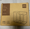 得力（deli）透明三格大容量笔筒高级轻奢办公桌面摆件多功能学生文具化妆品收纳盒 透明PK220 实拍图