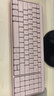 罗技（Logitech）MK251无线蓝牙键盘鼠标套装 办公商务笔记本电脑 数字键盘99键粉色键鼠套装（K251键盘+M196鼠标） 实拍图