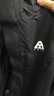 安踏王一博同款水壳冲锋衣男女硬壳户外登山服防泼水外套【Z哥同款】 【水壳3.0加绒】基础黑6601-5 L 实拍图