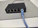 交换机千兆5口8口16口百兆网络分线器转换器家用监控摄像头网络集线分线分流器宿舍家用 塑壳款【5口百兆】+电源 实拍图