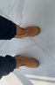 添柏岚（Timberland）官方踢不烂男鞋新大黄靴户外防污防泼水|A27TP A27TPW/小麦色 TB1 仅批次不同 44 鞋内长：28cm 实拍图