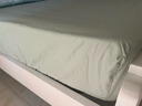 京东京造 小京研床笠 100g轻柔丝滑A类床罩床垫保护套 1.8米床 芽绿 实拍图