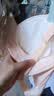婧麒（JOYNCLEON）哺乳文胸孕妇内衣怀孕期哺乳薄款喂奶文胸产后前开扣无钢圈托聚拢 豆沙色3128【薄款透气聚拢】 90B 实拍图