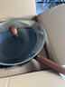 铸味无涂层炒锅铁锅不粘家用精铁炒菜煎锅老式平底锅电磁炉燃气灶通用 高纯铁|无涂层精铁炒锅【平底带盖】 32cm 实拍图
