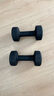 Keep浸塑哑铃彩色男女士家庭用增肌减脂健身锻炼器材肌肉塑形有氧哑铃 墨灰5kg*2/入门力量训练 实拍图