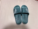 洁丽雅特大码男士外穿拖鞋夏季户外运动时尚防滑耐磨踩屎感凉拖鞋男款 绿色 44-45 (标准码) 实拍图