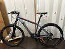 邦德·富士达（BATTLE）山地自行车禧玛诺27变速27.5英寸男女式成人学生越野跑车灰红 实拍图
