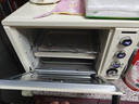 柏翠（petrus）【政府补贴】电烤箱家用38升大容量独立控温多功能烤地瓜热风发酵可拆层架PE5400YE  实拍图