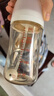 贝亲（Pigeon）自然离乳 PPSU重力球吸管双把手奶瓶 240mL  6月+ AA252 实拍图