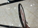 YY YONEX羽毛球拍正品双拍套装2025新款碳素4U超轻训练成人学生专业耐打 黑VT+白VT【羽毛球+拍包+手胶+保护贴】 24磅【初级训练】 实拍图