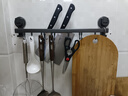 有顾吸盘厨房挂钩免打孔厨房置物架壁挂式锅铲锅盖勺子多功能收纳挂架 升级双杆50CM带10钩【强力吸盘】 实拍图