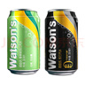 屈臣氏（Watsons）苏打汽水混合口味330mL*24（原味20罐+香草4罐）整箱装 实拍图