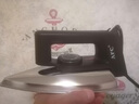 JCZS德国品质老式电熨斗家用干烫调温铁熨斗工业电烫斗熨衣服烫画烫钻除皱 195黑色款(特氟龙底板) 实拍图