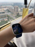 Apple/苹果 Watch Series 10 智能手表GPS款46毫米银色铝金属表壳丹宁色运动型表带S/M MX203CH/B 实拍图