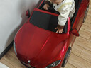 酷太阳玛莎拉蒂授权儿童电动车四轮遥控可坐人宝宝小孩四驱摇摆玩具汽车 烤漆酒红【发泡软轮+四驱+皮座椅+摇摆+高配功能】 实拍图