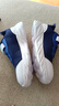特步（XTEP）儿童轻软跑鞋高弹缓震密网运动鞋 深邃蓝/里昂蓝/新白色 40 实拍图