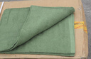 昙蓓漫军绿色毛巾被军训毛巾毯纯棉学生宿舍毛毯被制单人空调绿毛毯式 普通款毛巾被【约640G】 柔暖舒适，机洗手洗 实拍图