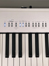罗兰（Roland）电钢琴FP30X 重锤便携式成人儿童初学者入门数码钢琴 FP30X白色+木架+三踏板 实拍图