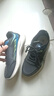 回力(Warrior)鞋子男士运动跑步鞋休闲男鞋 G497C黑/浅绿(皮面款)40 实拍图
