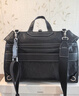 Songmont山下有松山行系列游历公文包复古皮双肩包【新年礼物】 烟墨黑大号（白钢五金）现货 实拍图