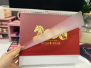 金值 台历2026年日历马年日历记事本挂历大格子龙年历月历周历办公室桌面摆件自律打卡计划本-马年大吉 实拍图