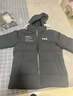斐乐（FILA） 羽绒服男装冬季保暖连帽运动休闲长袖加厚外套开衫男装上衣 正黑色-BK 3XL 190/108A 实拍图