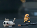 迪加伦车载滑动滑板熊摆件卡通滑板车摆件摇摆小装饰品屏幕摆件动动熊黄 实拍图