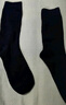 棉十三袜子男新疆棉10A抗菌防臭秋冬季黑白色纯色小腿袜高筒商务长袜5双 实拍图