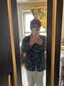 宜而爽【桑蚕丝填充】中老年女士三层加厚可外穿家居服保暖长袖外套 实拍图