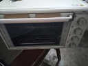 苏泊尔（SUPOR）【国家补贴】家用多功能电烤箱38L容量 热风循环空气炸锅蒸汽嫩炸烤 独立加热搪瓷OJ38AK821 实拍图