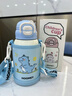 HOOMEY儿童保温杯陶瓷内胆杯子可爱幼儿园女学生吸管水杯双饮 实拍图