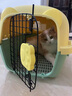 哈巴斯（Habas）便携外出折叠宠物猫国航航空箱猫咪专用车载猫笼子猫箱宠物托运箱 【25斤内宠物】烟灰白-送隔板 重量2.15kg 【升级加厚 耐磨抗压】 实拍图