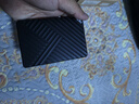 科硕（KESU）移动硬盘USB3.0高速存储手机笔记本电脑连接外接机械硬盘大U盘 1TB+硬盘包 K205-魅力黑 实拍图