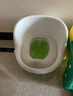 科巢（scoornest）儿童马桶坐便器小孩男女宝宝小马桶凳婴幼儿尿便盆婴幼儿专用如厕 绿EVA软垫款+清洁刷清洁袋100只 实拍图